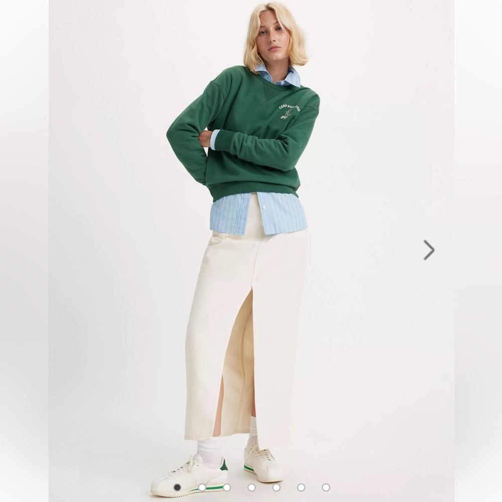 BNWT Levi’s Ankle Column Denim Skirt
